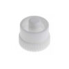 Bouchon blanc Luer-Lock en lot de 10, conçu pour une étanchéité optimale des connections.