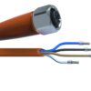 Câble de connexion de 25 m pour détecteurs de fumée FM 1/8, FM 3/8 et TM 1/9, conçu pour une installation fiable et optimale.