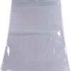 Sachet plastique zip transparent 50 microns, idéal pour le rangement et la protection des objets, dimensions 35 x 55 cm, avec propriété antistatique.