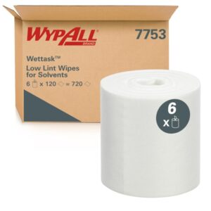ESSUYEUR KIMTECH WETTASK 7753 30,5X15CM ROULEAU 120 FORMATS CARTON DE 6 ROULEAUX CARTON(S) DE 6 PIECE(S)