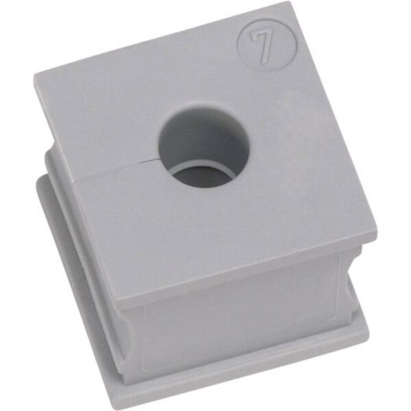 kt-2-6-gris-ico41201 Le KT 2/6 gris d'E2SEC Technologies est un accessoire essentiel pour l'installation électrique, conçu pour assurer une gestion sûre et efficace des câbles.